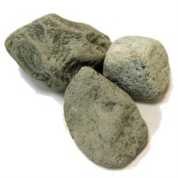 Камни для бани Порфирит 20 шлифованный
