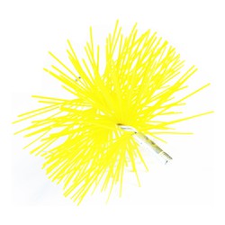 Щётка нейлоновая желтая 200мм